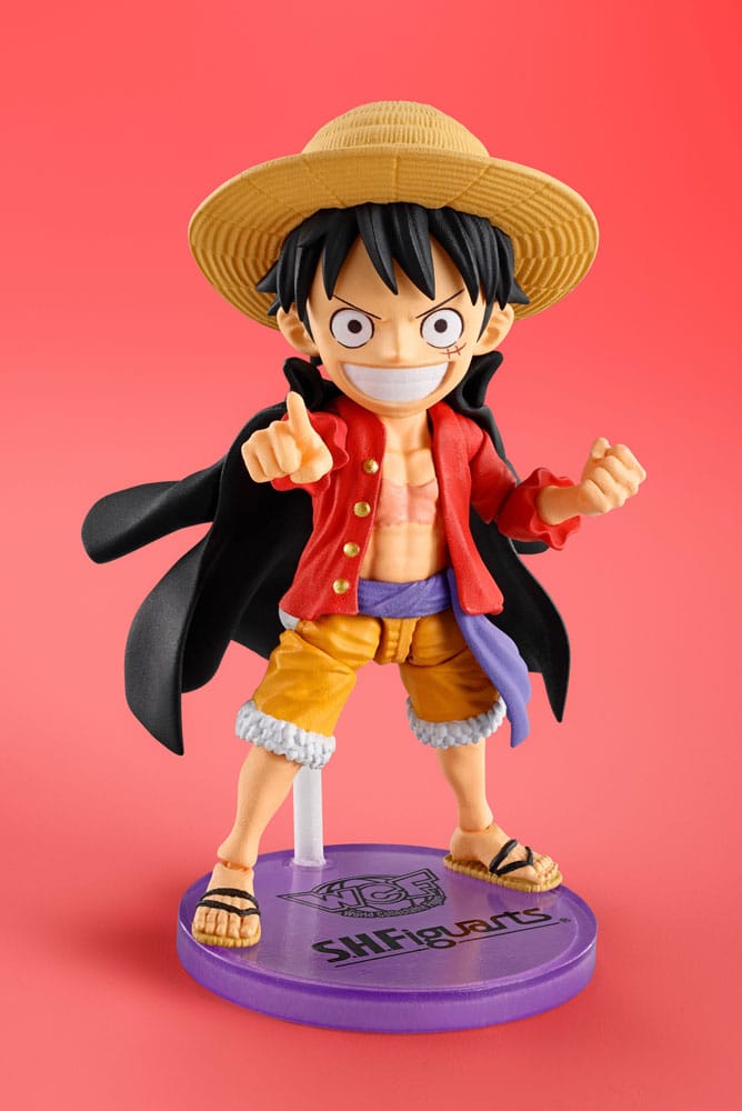 One Piece World Collactable Figures x S.H. Figuarts Actionfigur Monkey D. Ruffy 8 cm - Preorder - ETA: Mitte 02.2025