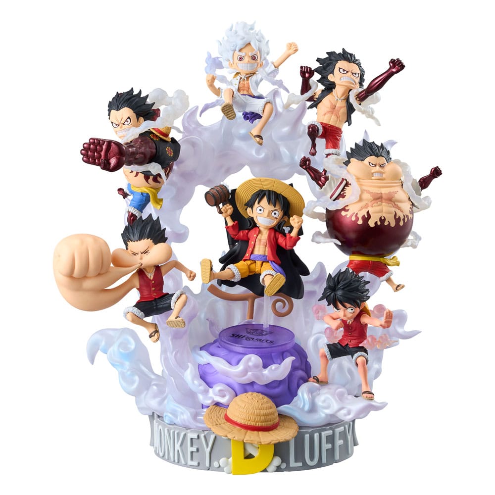 One Piece World Collactable Figures x S.H. Figuarts Actionfigur Monkey D. Ruffy 8 cm - Preorder - ETA: Mitte 02.2025