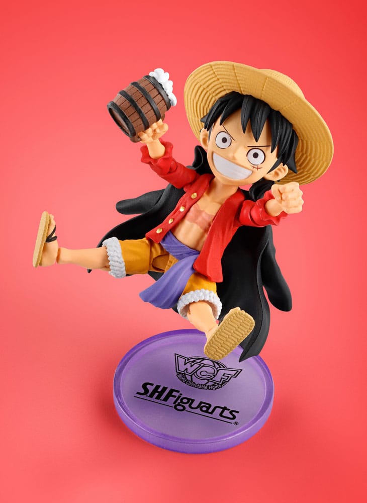 One Piece World Collactable Figures x S.H. Figuarts Actionfigur Monkey D. Ruffy 8 cm - Preorder - ETA: Mitte 02.2025