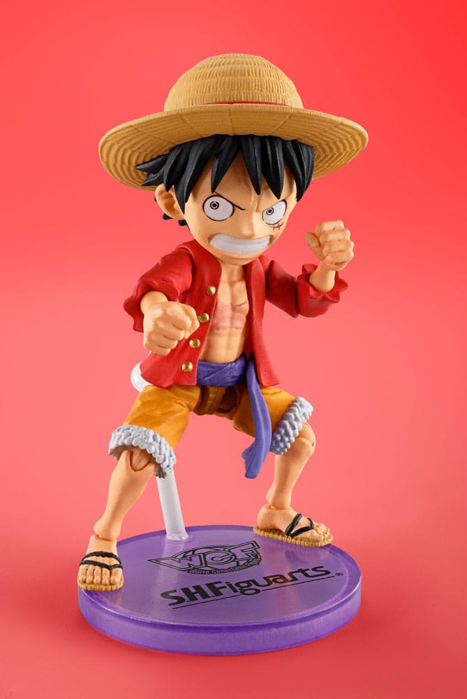 One Piece World Collactable Figures x S.H. Figuarts Actionfigur Monkey D. Ruffy 8 cm - Preorder - ETA: Mitte 02.2025