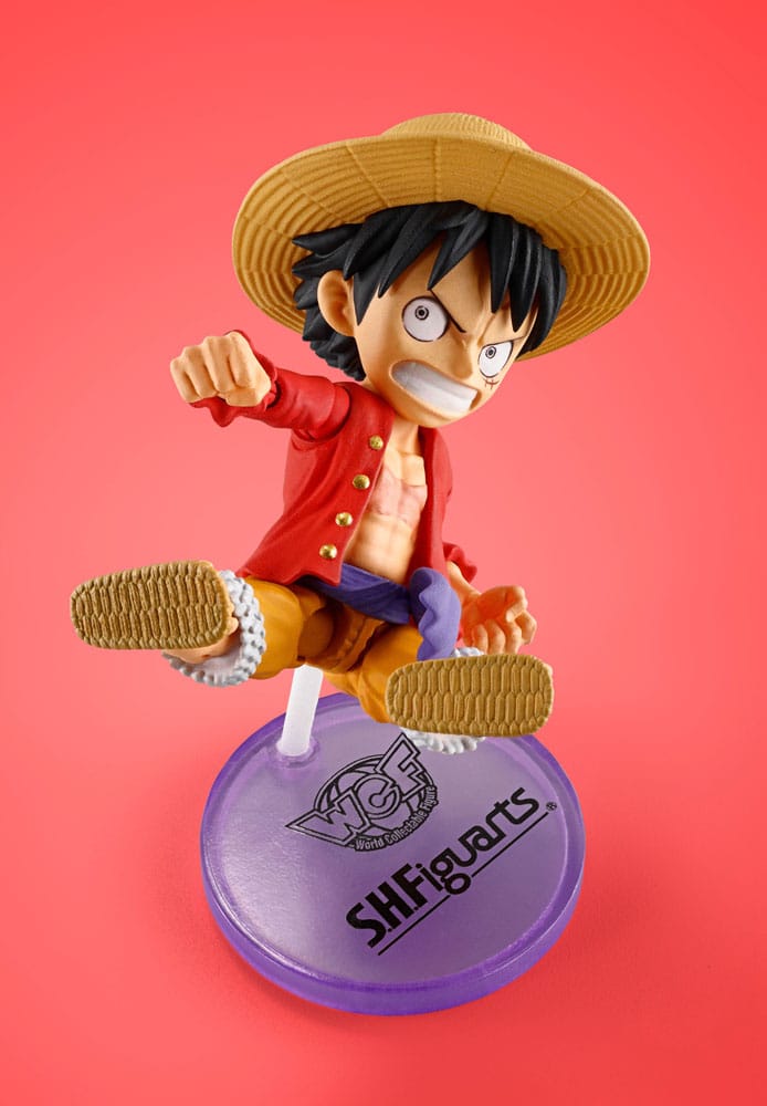 One Piece World Collactable Figures x S.H. Figuarts Actionfigur Monkey D. Ruffy 8 cm - Preorder - ETA: Mitte 02.2025