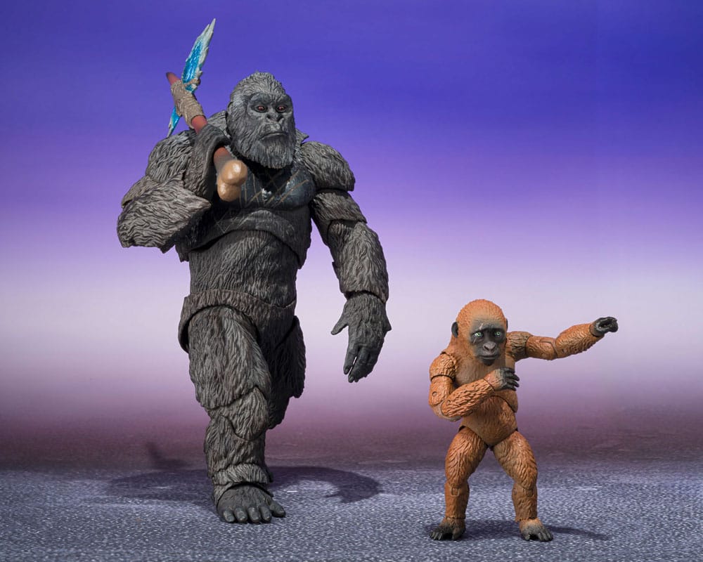 Godzilla x Kong: The New Empire S.H. Monster Arts Actionfiguren 2er-Pack Suko & Mothra    - Versand: 5-7 Tage nach Bestellung