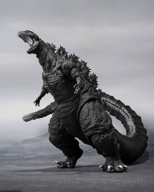 Godzilla S.H. MonsterArts Actionfigur Godzilla (2016) The Fourth Orthochromatic Version 18 cm - Versand: 5-7 Tage nach Bestellung