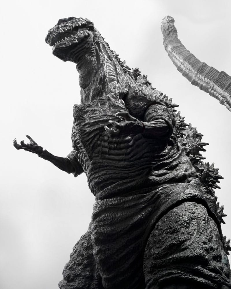Godzilla S.H. MonsterArts Actionfigur Godzilla (2016) The Fourth Orthochromatic Version 18 cm - Versand: 5-7 Tage nach Bestellung
