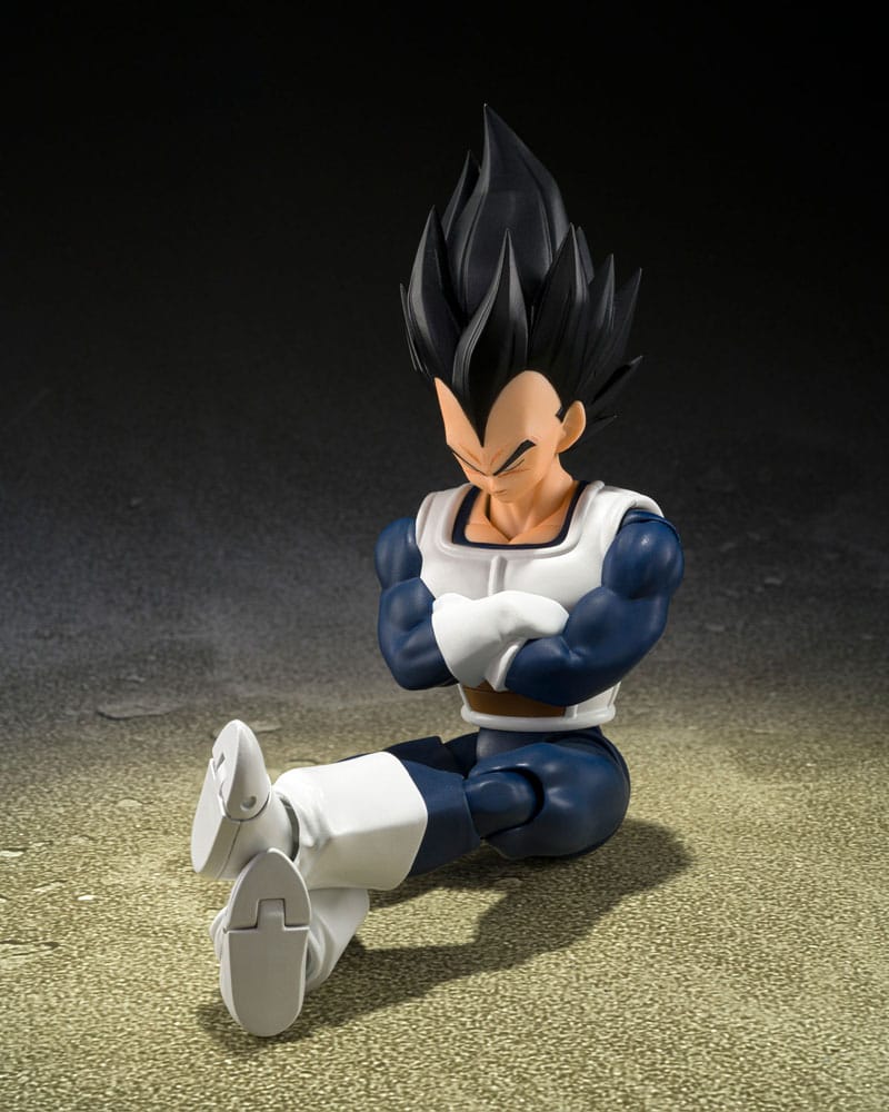 Dragon Ball S.H. Figuarts Actionfigur Vegeta Old Battle Clothes 14 cm       - Versand: 5-7 Tage nach Bestellung