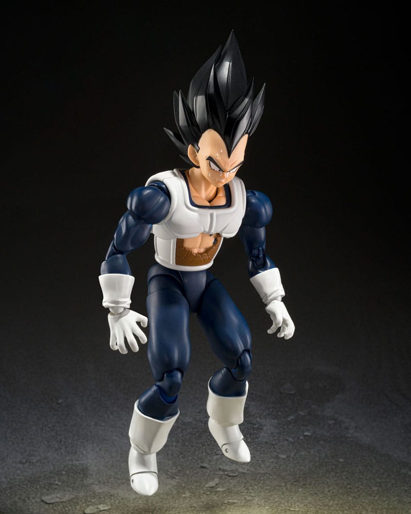 Dragon Ball S.H. Figuarts Actionfigur Vegeta Old Battle Clothes 14 cm       - Versand: 5-7 Tage nach Bestellung