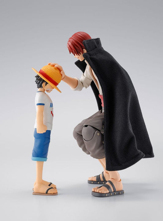 One Piece S.H.Figuarts Actionfiguren 2er-Pack Shanks & Monkey D. Luffy Childhood Ver. - Vorbestellung - Release: ENDE 05.2025