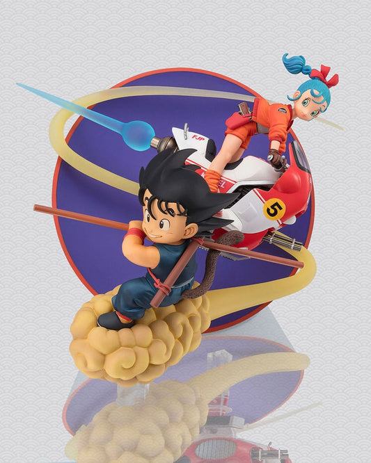Dragon Ball Figuarts ZERO PVC Statue Son Goku & Bulma 18 cm           - Versand: 5-7 Tage nach Bestellung