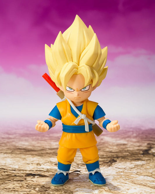 Dragon Ball S.H.Figuarts Actionfigur Super Saiyan Son Goku (mini) Daima 8 cm         - Preorder - ETA: 21.09.2025