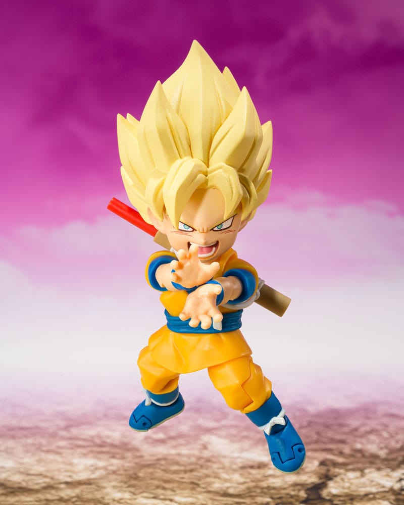 Dragon Ball S.H.Figuarts Actionfigur Super Saiyan Son Goku (mini) Daima 8 cm         - Preorder - ETA: 21.09.2025