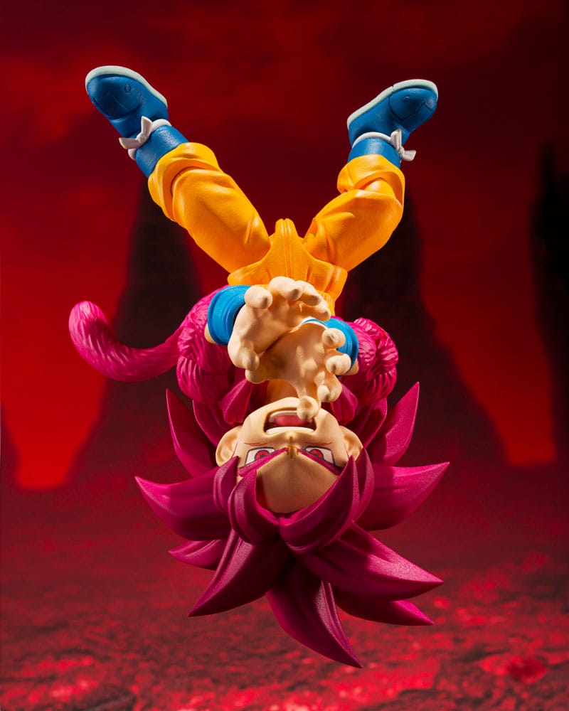 Dragon Ball Daima S.H.Figuarts Actionfigur Super Saiyan Level 4 Son Goku (mini) 8 cm - Preorder - ETA: 25.02.2026