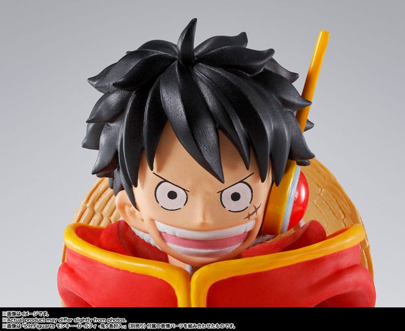 One Piece S.H.Figuarts Actionfigur Monkey D. Luffy Future Island Egghead 15 cm - Preorder - ETA: Ende 07.2025