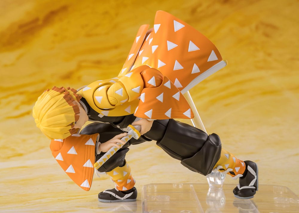 Demon Slayer: Kimetsu no Yaiba S.H.Figuarts Actionfigur Zenitsu Agatsuma 14 cm - Preorder - ETA: 08.10.2025