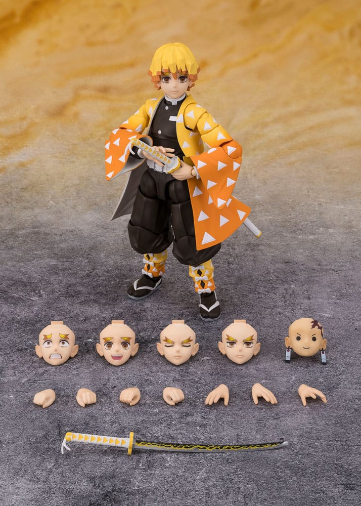 Demon Slayer: Kimetsu no Yaiba S.H.Figuarts Actionfigur Zenitsu Agatsuma 14 cm - Preorder - ETA: 08.10.2025