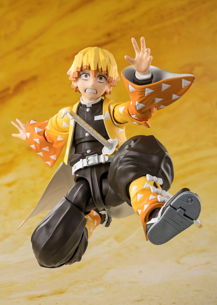 Demon Slayer: Kimetsu no Yaiba S.H.Figuarts Actionfigur Zenitsu Agatsuma 14 cm - Preorder - ETA: 08.10.2025