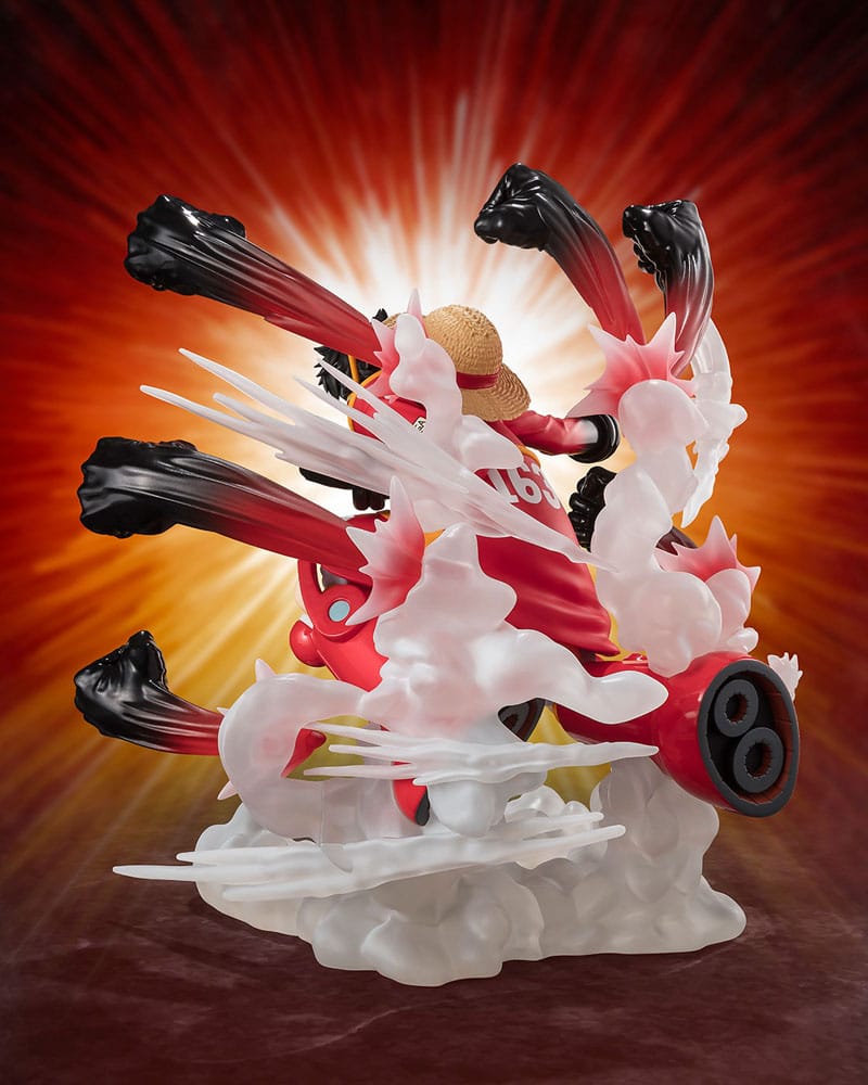 One Piece Figuarts ZERO Extra Battle PVC Statue Monkey D. Luffy -Gum Gum Hawk Gatling- 19 cm - Preorder - ETA: Ende 06.2025