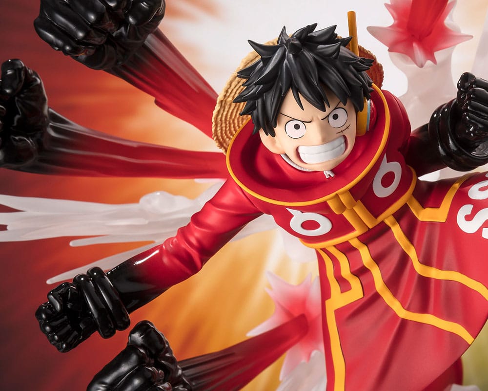 One Piece Figuarts ZERO Extra Battle PVC Statue Monkey D. Luffy -Gum Gum Hawk Gatling- 19 cm - Preorder - ETA: Ende 06.2025