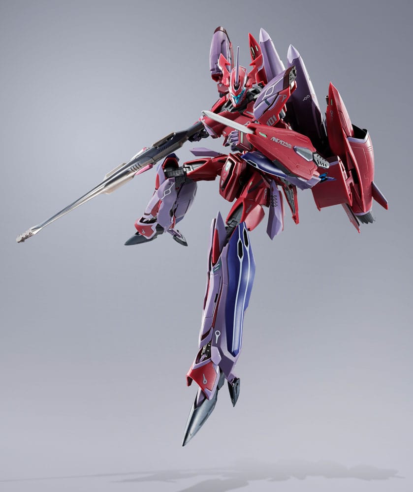 Macross Frontier DX Chogokin Actionfigur VF-27 Gamma SP Super Lucifer Valkyrie Brera Sterne use Revival Ver. 25 cm - Preorder - ETA: 30.09.2026