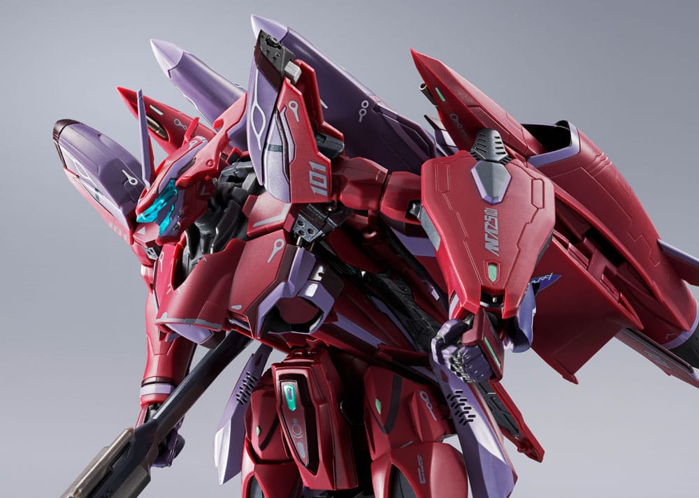 Macross Frontier DX Chogokin Actionfigur VF-27 Gamma SP Super Lucifer Valkyrie Brera Sterne use Revival Ver. 25 cm - Preorder - ETA: 30.09.2026