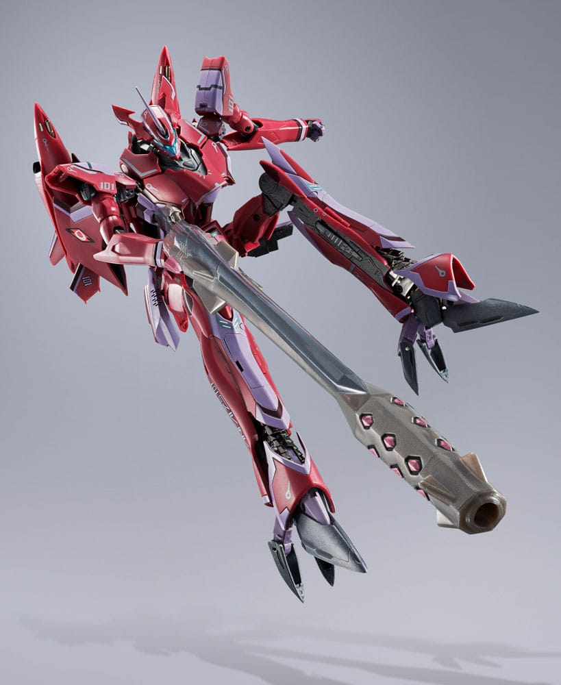 Macross Frontier DX Chogokin Actionfigur VF-27 Gamma SP Super Lucifer Valkyrie Brera Sterne use Revival Ver. 25 cm - Preorder - ETA: 30.09.2026
