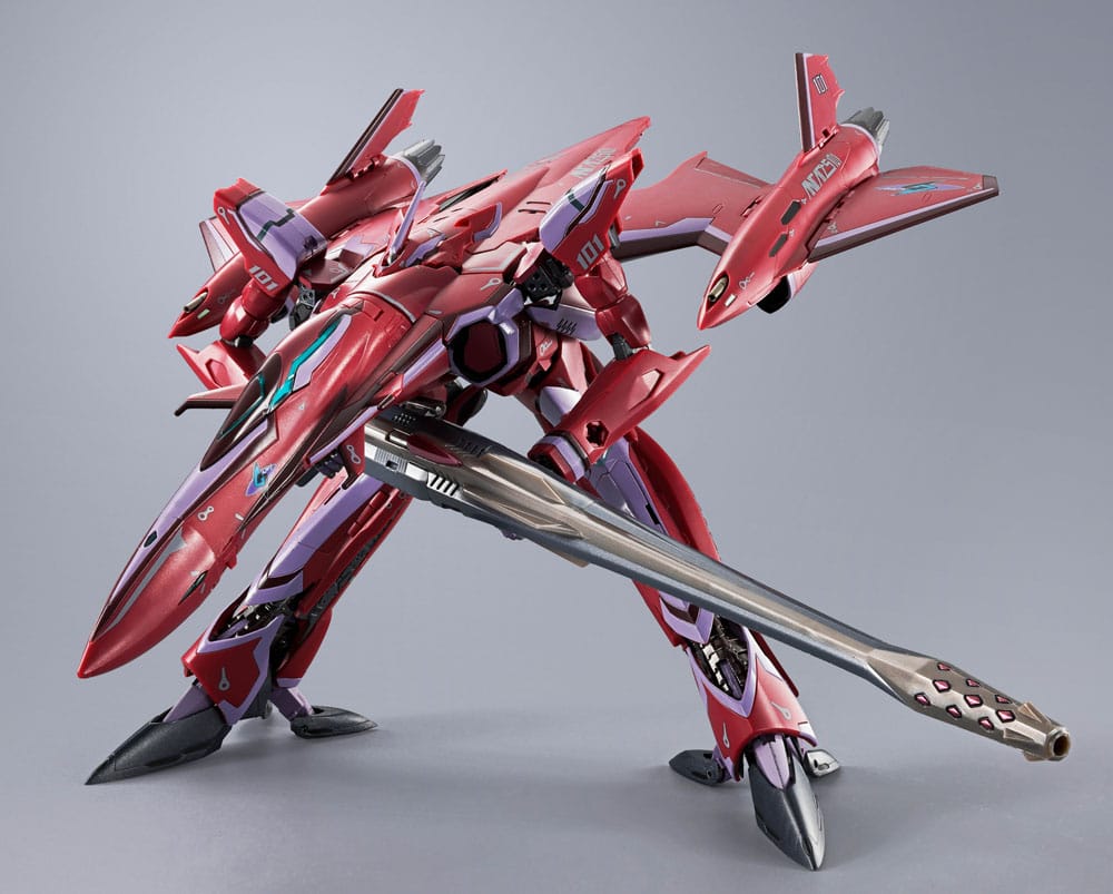 Macross Frontier DX Chogokin Actionfigur VF-27 Gamma SP Super Lucifer Valkyrie Brera Sterne use Revival Ver. 25 cm - Preorder - ETA: 30.09.2026