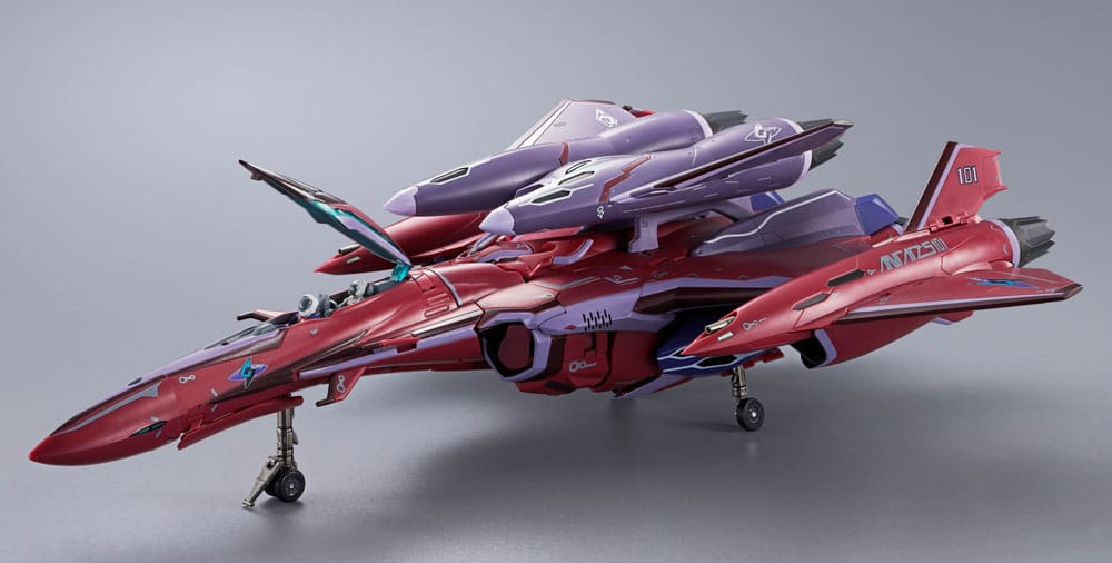 Macross Frontier DX Chogokin Actionfigur VF-27 Gamma SP Super Lucifer Valkyrie Brera Sterne use Revival Ver. 25 cm - Preorder - ETA: 30.09.2026