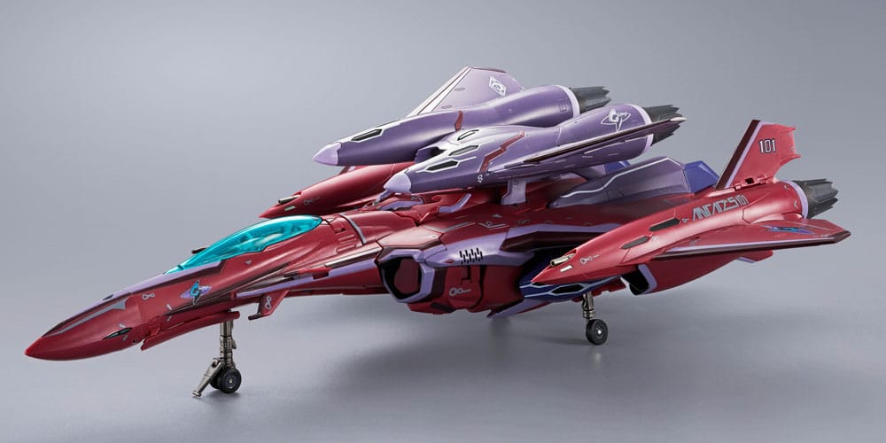 Macross Frontier DX Chogokin Actionfigur VF-27 Gamma SP Super Lucifer Valkyrie Brera Sterne use Revival Ver. 25 cm - Preorder - ETA: 30.09.2026