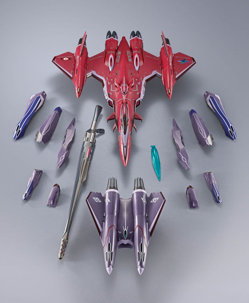 Macross Frontier DX Chogokin Actionfigur VF-27 Gamma SP Super Lucifer Valkyrie Brera Sterne use Revival Ver. 25 cm - Preorder - ETA: 30.09.2026