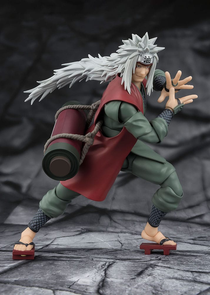 Naruto S.H.Figuarts Actionfigur Jiraiya Hidden Leaf Heroic Master Sage (Sage Mode Set) 17 cm       - Preorder - ETA: 09.10.2025