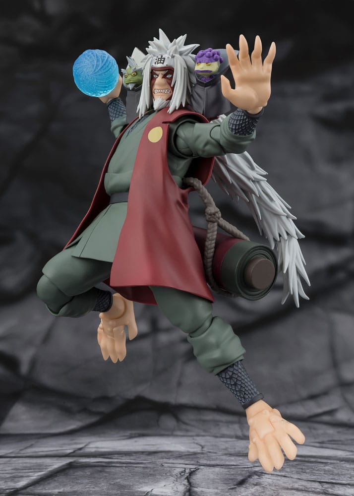 Naruto S.H.Figuarts Actionfigur Jiraiya Hidden Leaf Heroic Master Sage (Sage Mode Set) 17 cm       - Preorder - ETA: 09.10.2025