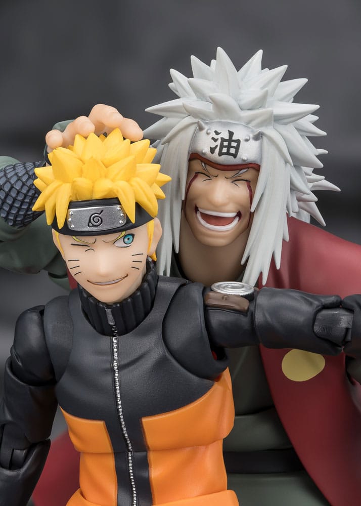 Naruto S.H.Figuarts Actionfigur Jiraiya Hidden Leaf Heroic Master Sage (Sage Mode Set) 17 cm       - Preorder - ETA: 09.10.2025