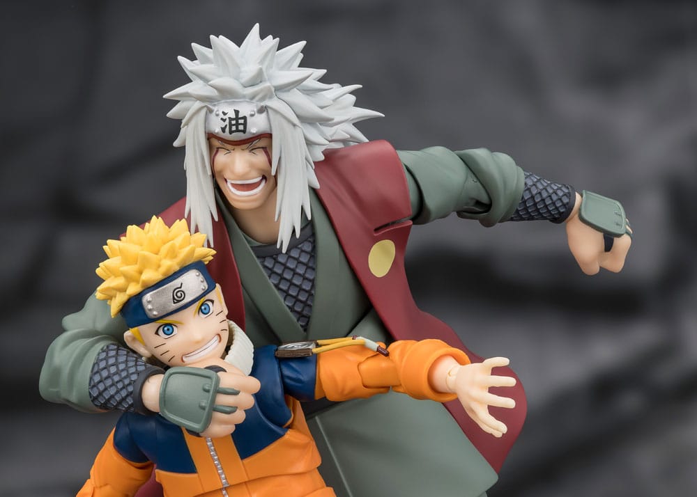 Naruto S.H.Figuarts Actionfigur Jiraiya Hidden Leaf Heroic Master Sage (Sage Mode Set) 17 cm       - Preorder - ETA: 09.10.2025
