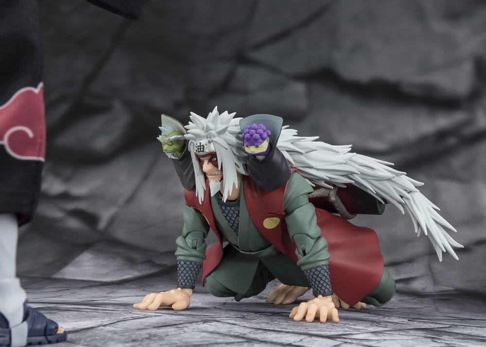 Naruto S.H.Figuarts Actionfigur Jiraiya Hidden Leaf Heroic Master Sage (Sage Mode Set) 17 cm       - Preorder - ETA: 09.10.2025