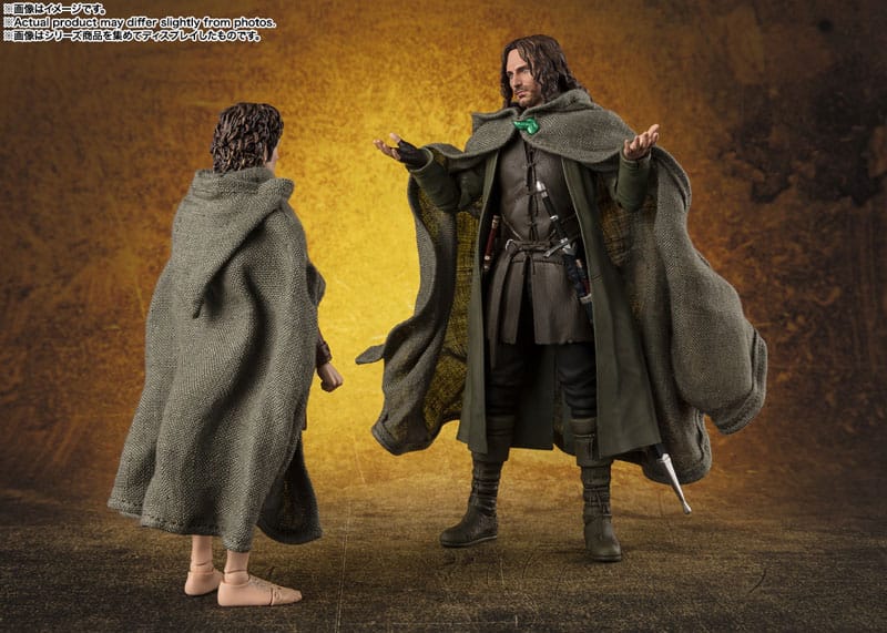 Herr der Ringe S.H. Figuarts Actionfiguren Frodo Beutlin & Gollum    - Versand: 5-7 Tage nach Bestellung