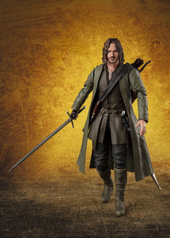 Herr der Ringe S.H. Figuarts Actionfigur Aragorn 16 cm  - Versand: 5-7 Tage nach Bestellung