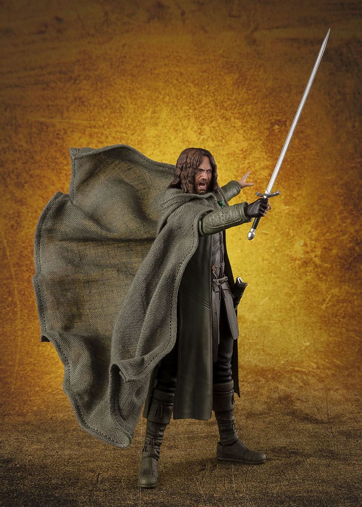 Herr der Ringe S.H. Figuarts Actionfigur Aragorn 16 cm  - Versand: 5-7 Tage nach Bestellung