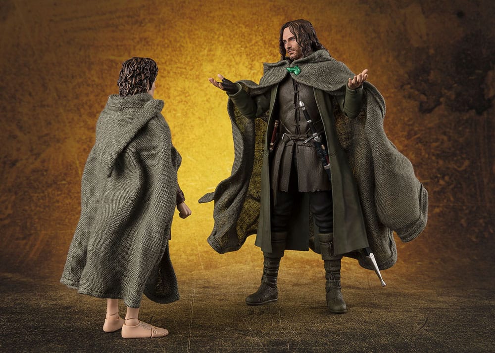 Herr der Ringe S.H. Figuarts Actionfigur Aragorn 16 cm  - Versand: 5-7 Tage nach Bestellung