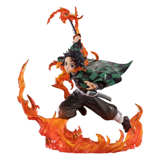 Demon Slayer: Kimetsu no Yaiba FiguartsZERO PVC Statue Kamado Tanjiro (Kyojuro Rengoku's Sword Guard Ver.) 19 cm - Preorder - ETA: 08.10.2025