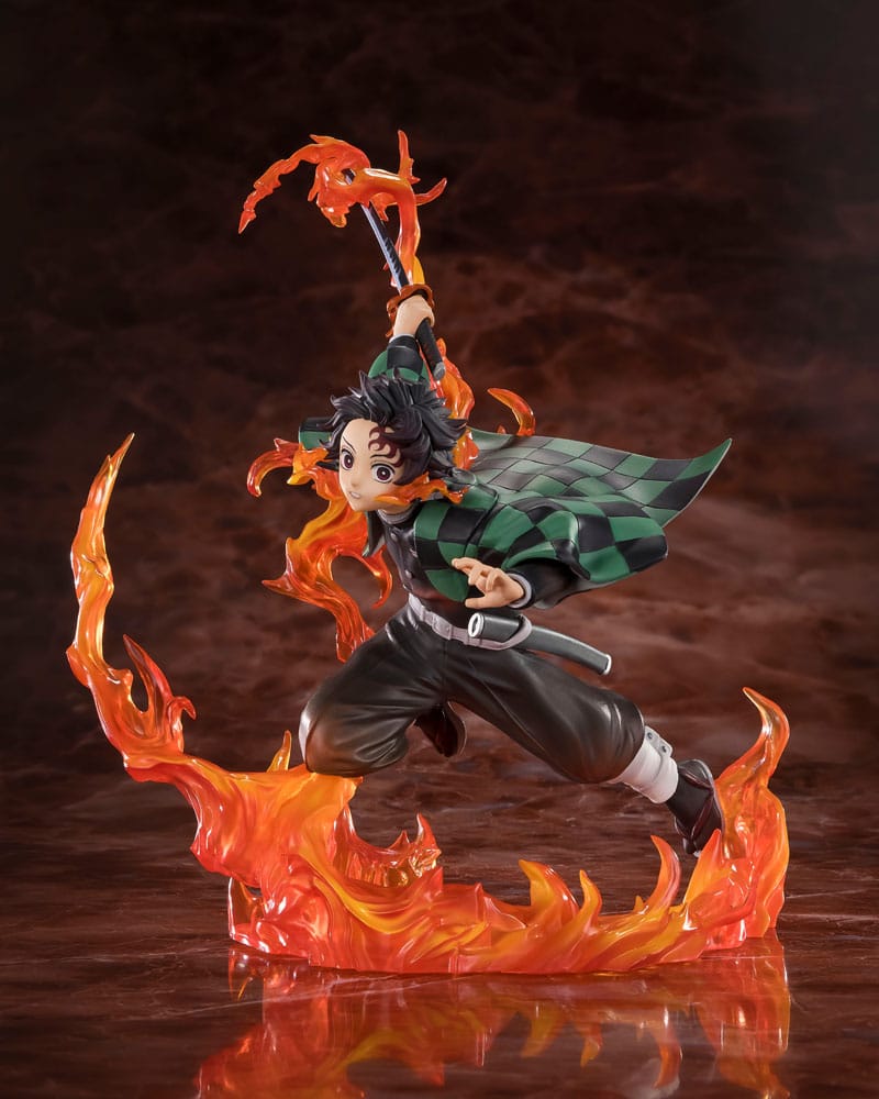 Demon Slayer: Kimetsu no Yaiba FiguartsZERO PVC Statue Kamado Tanjiro (Kyojuro Rengoku's Sword Guard Ver.) 19 cm - Preorder - ETA: 08.10.2025