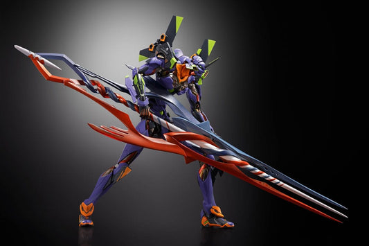 Neon Genesis Evangelion Metal Build Diecast Actionfigur Eva Test Type-01 30th with the Spear of Gaius 22 cm - Preorder - ETA: 25.01.2026
