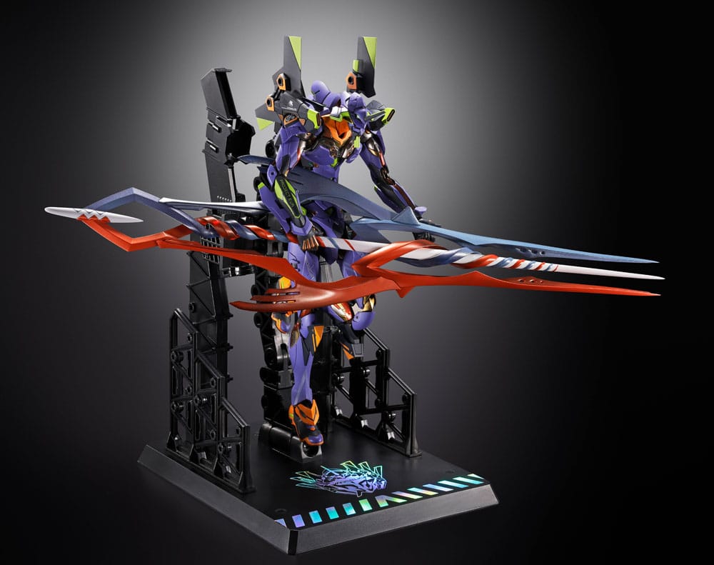 Neon Genesis Evangelion Metal Build Diecast Actionfigur Eva Test Type-01 30th with the Spear of Gaius 22 cm - Preorder - ETA: 25.01.2026