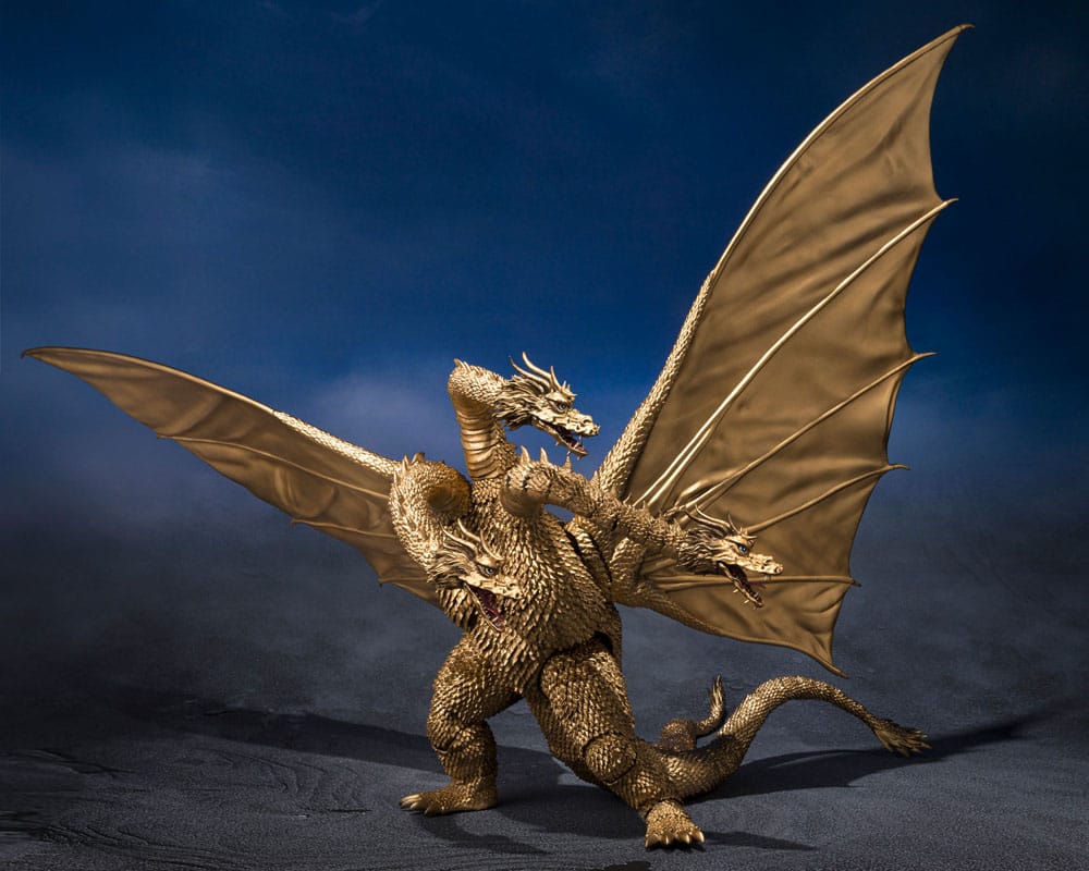 Godzilla S.H. Monster Arts Actionfigur King Ghidora (1972) 25 cm   - Preorder - ETA: 25.01.2026