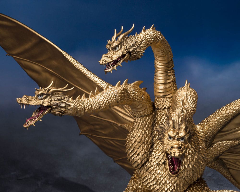 Godzilla S.H. Monster Arts Actionfigur King Ghidora (1972) 25 cm   - Preorder - ETA: 25.01.2026