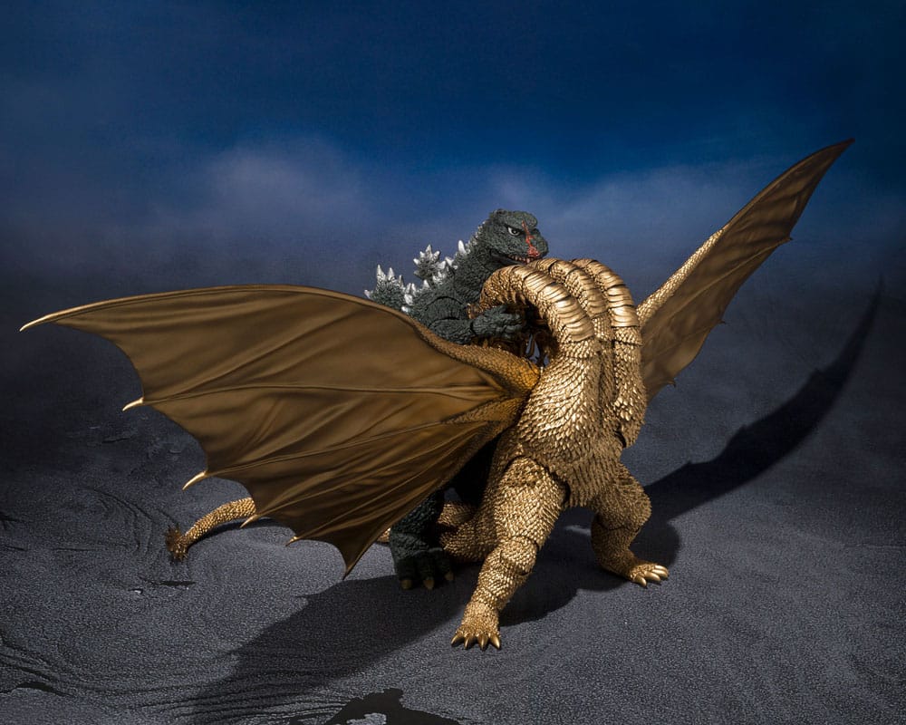 Godzilla S.H. Monster Arts Actionfigur King Ghidora (1972) 25 cm   - Preorder - ETA: 25.01.2026