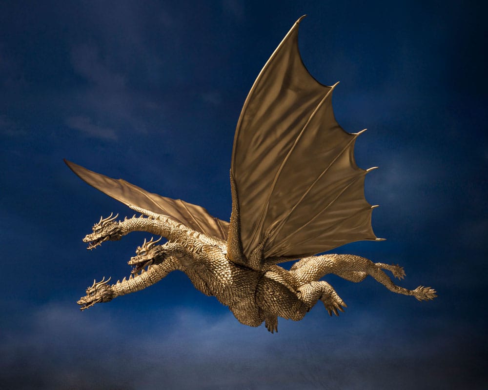 Godzilla S.H. Monster Arts Actionfigur King Ghidora (1972) 25 cm   - Preorder - ETA: 25.01.2026