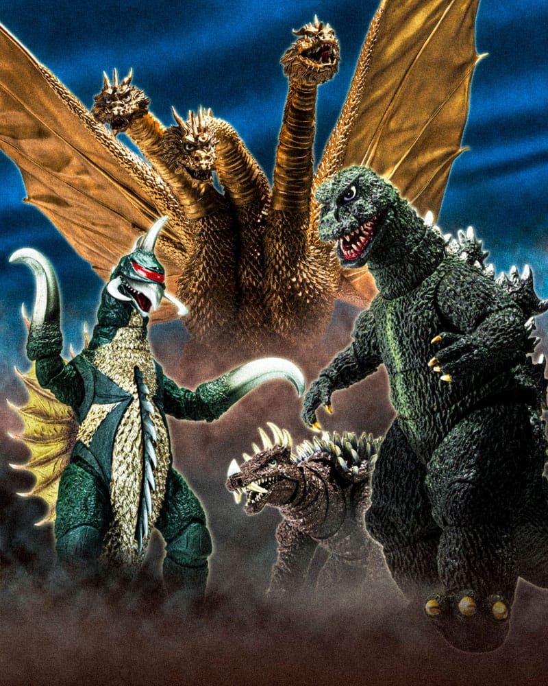 Godzilla S.H. Monster Arts Actionfigur King Ghidora (1972) 25 cm   - Preorder - ETA: 25.01.2026