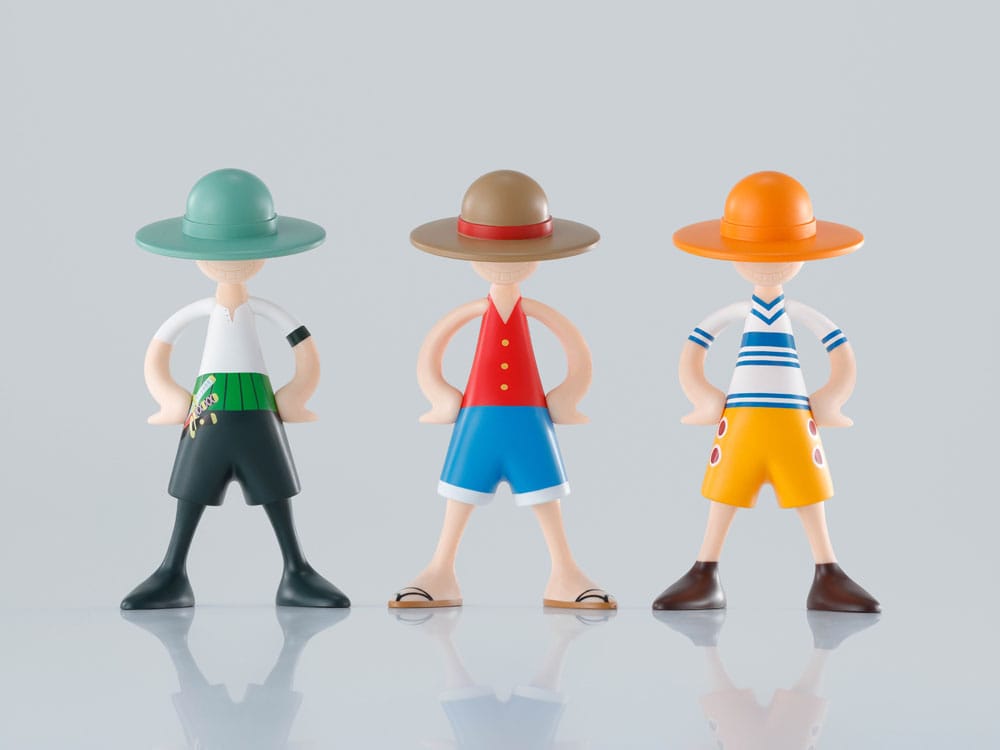 One Piece Luffy´s Minifiguren Archive of Adventure 9 cm Sortiment (10)  - Versand: 5-7 Tage nach Bestellung
