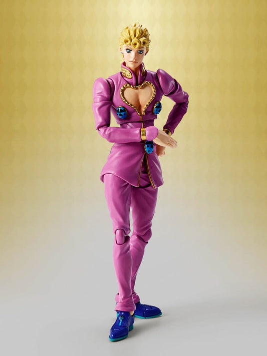 JoJo's Bizarre Adventure: Golden Wind S.H.Figuarts Actionfigur Giorno Giovanna 16 cm - Preorder - ETA: 25.12.2026