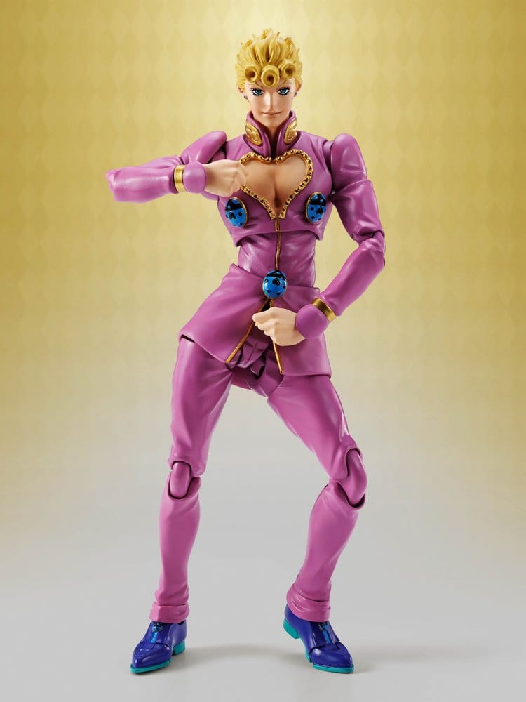 JoJo's Bizarre Adventure: Golden Wind S.H.Figuarts Actionfigur Giorno Giovanna 16 cm - Preorder - ETA: 25.12.2026