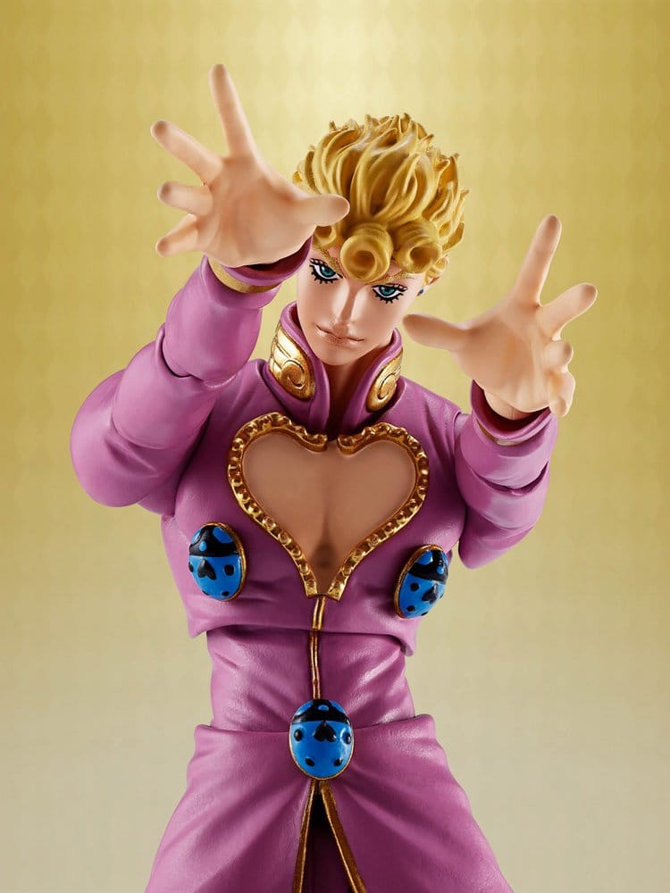 JoJo's Bizarre Adventure: Golden Wind S.H.Figuarts Actionfigur Giorno Giovanna 16 cm - Preorder - ETA: 25.12.2026
